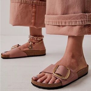 NWT BIRKENSTOCK BIG BUCKLE Madrid Leather!